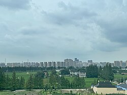 202308 Skyline of Changshu City Center, Jiangsu